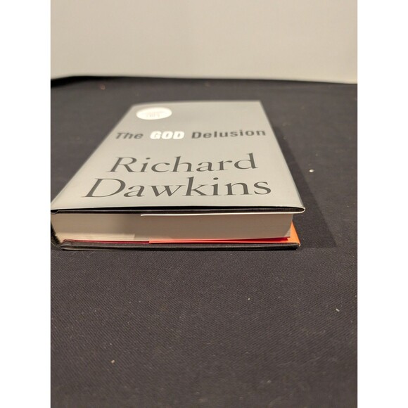 Richard Dawkins SIGNED The God Delusion 2006 1st/1st HC DJ Near Mint Autographed - Picture 8 of 9